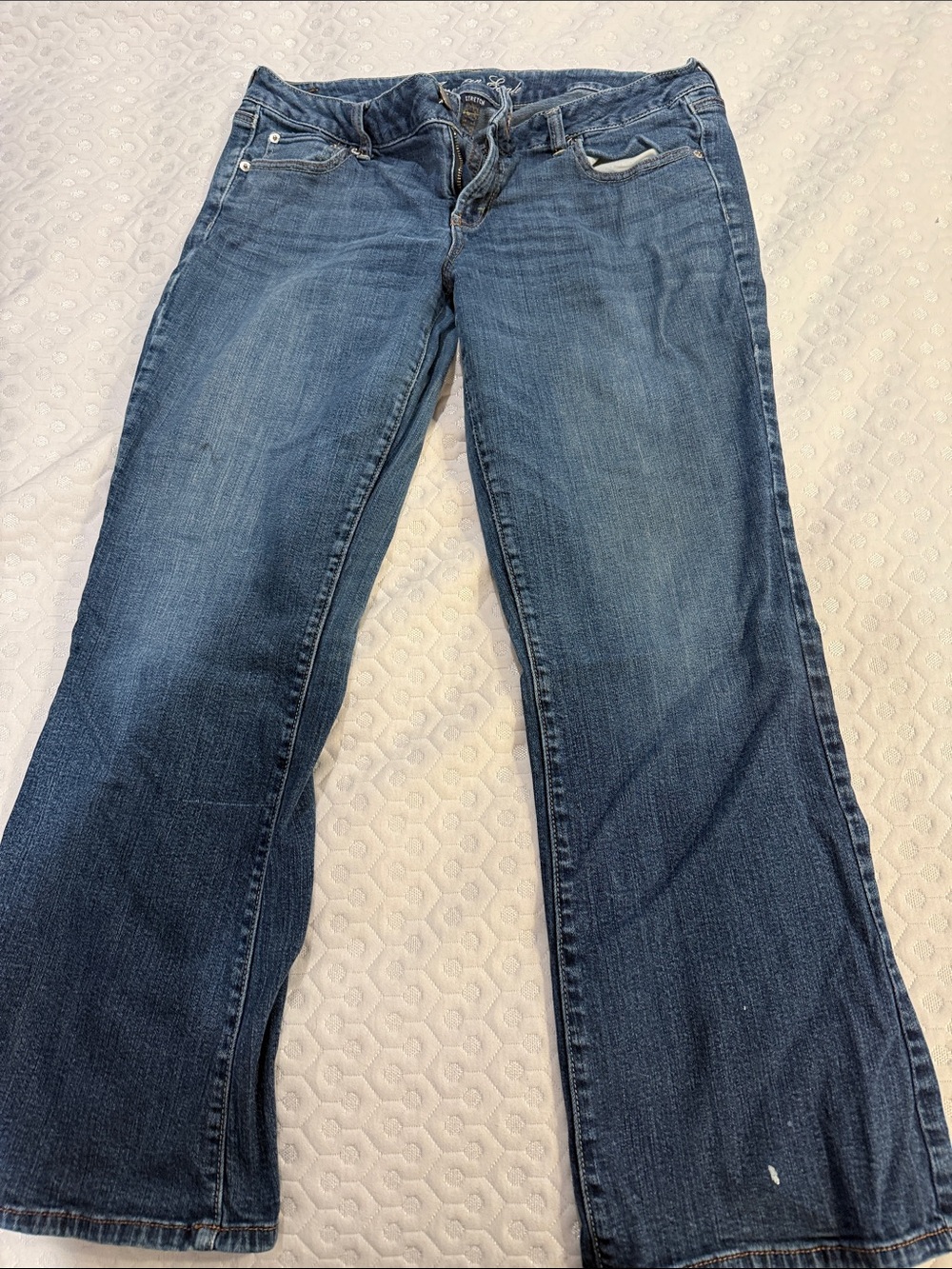 American Eagle Outfitters Dark Blue Bootcut Jeans